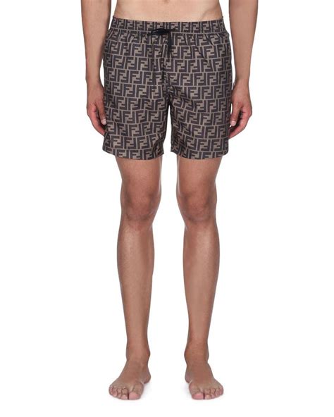 fendi color changing swim trunks|Fendi swimwear men's.